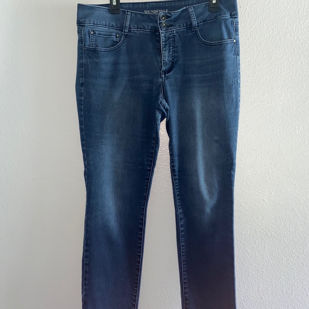 Gloria Vanderbilt straight leg jeans sz 12